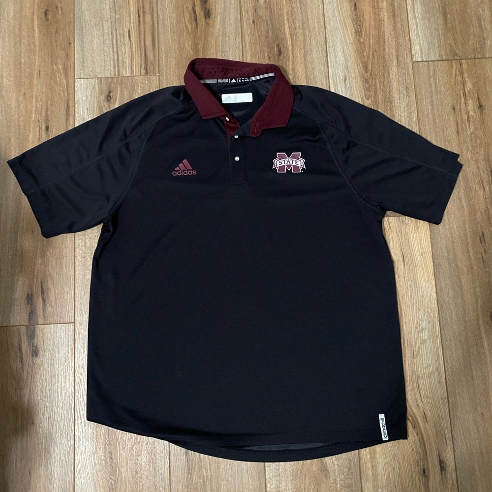 Mississippi State Adidas Polo